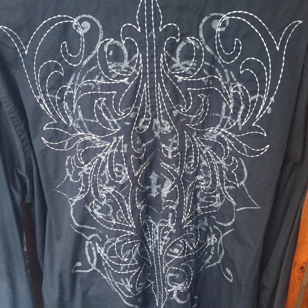 Wrangler Rock 47 embroidered cotton L Rockabilly